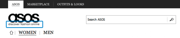 Asos Header UVP